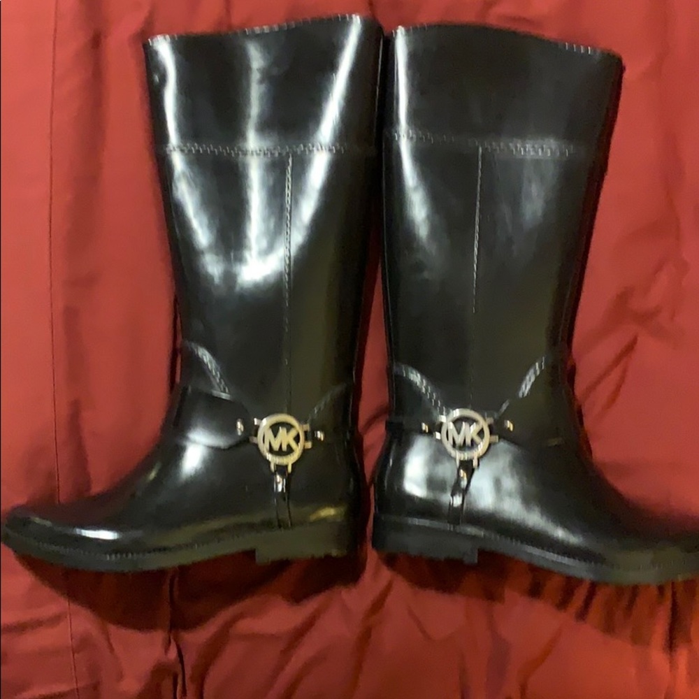 Michael Kors Fulton Harness Tall Rainboot